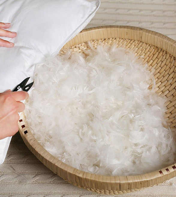 2023 new goose feather luxury hotel pillow