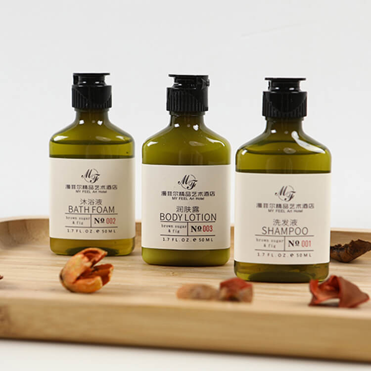 Customized design package star hotel bathroom amenities kit