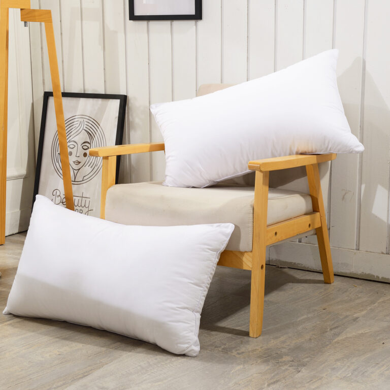 Hotel High weight filling custom size cotton bed pillows wholesale